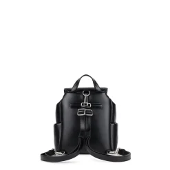 Aria - Sac à dos 3-en-1 en cuir vegan recyclé noir