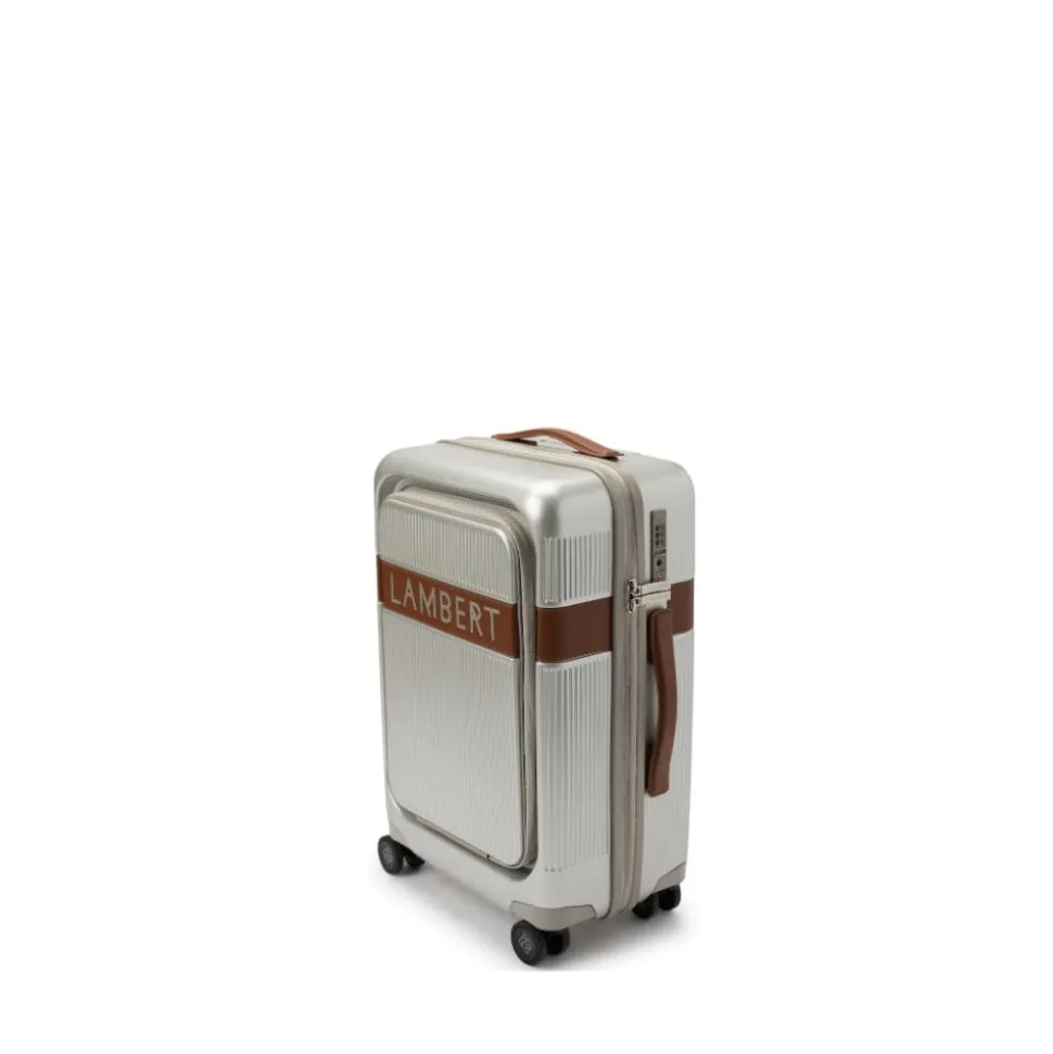Ensemble voyage - Moyenne valise d'enregistrement + valise de cabine affogato