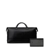 Ensemble voyage - Sac de voyage noir + Étui à passeport noir