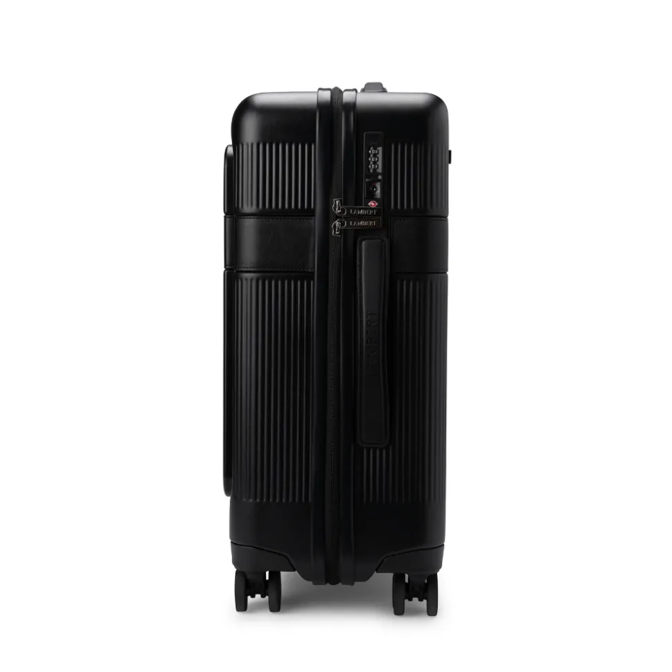 Ensemble voyage - Valise de cabine noire + Sac de voyage noir