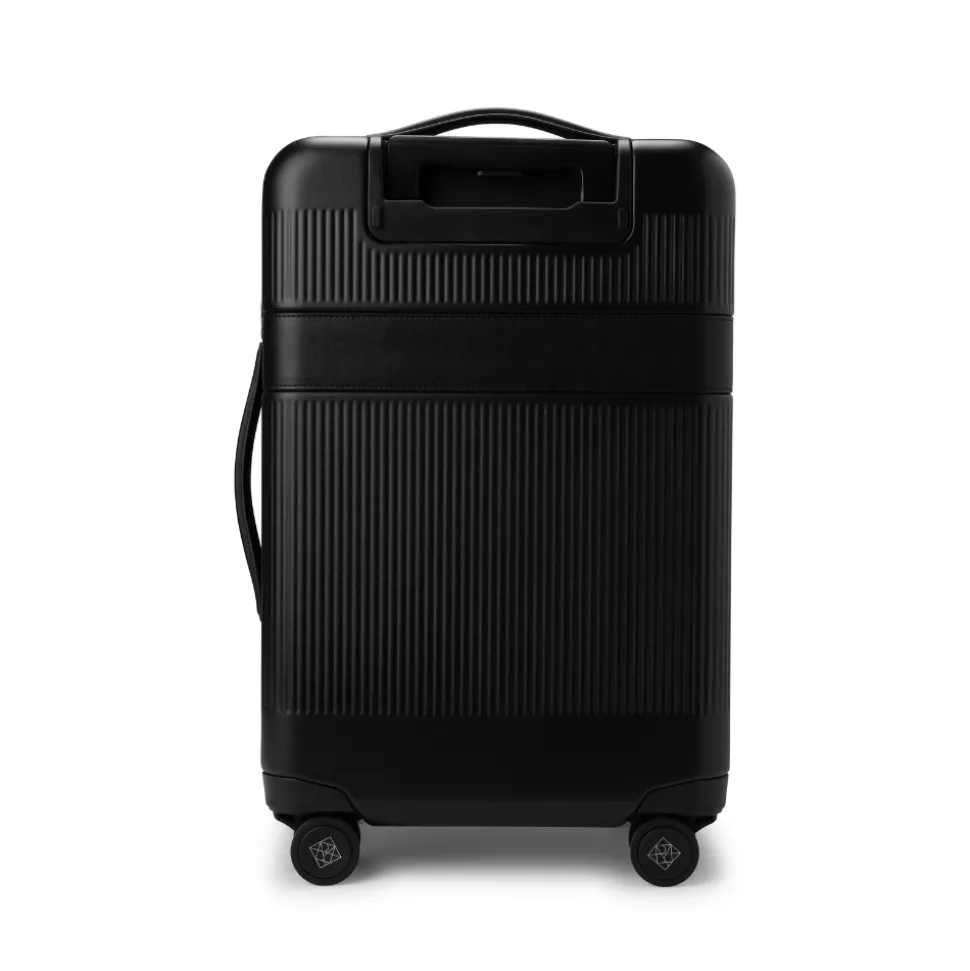 Ensemble voyage - Valise de cabine noire + Sac de voyage noir