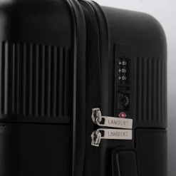 Ensemble voyage - Valise de cabine noire + Sac de voyage noir