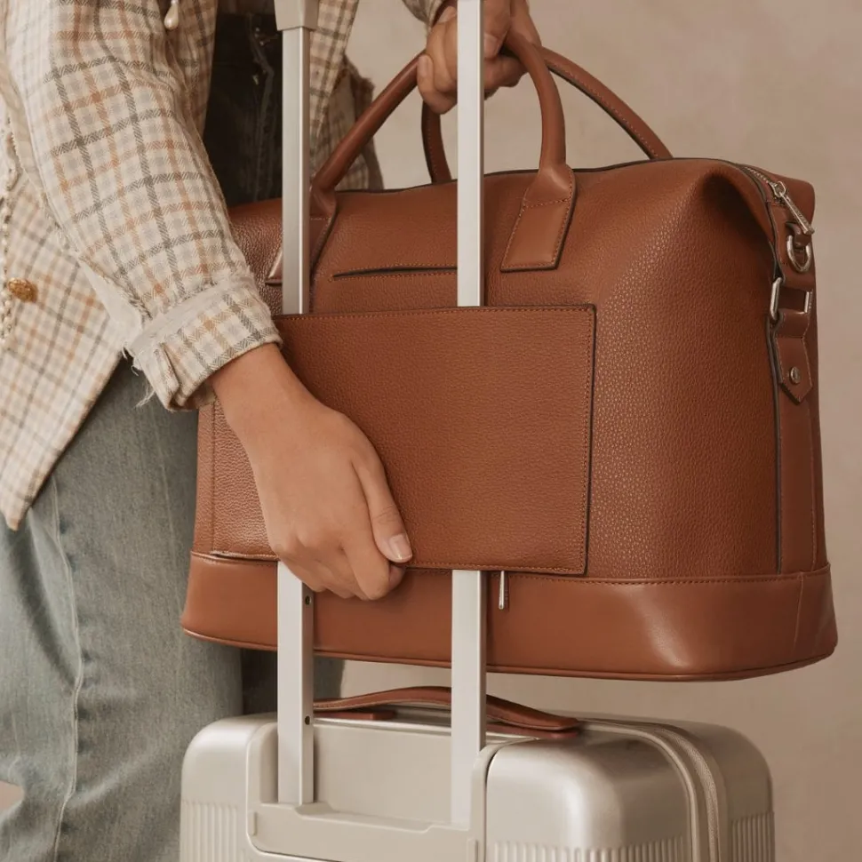 Ensemble voyage - Valise de cabine + Mini sac de voyage affogato