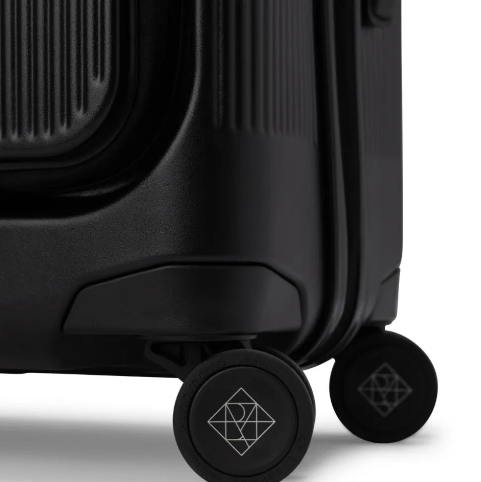 Ensemble voyage - Valise de cabine noire + Sac de voyage noir