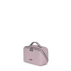 La Jolie - Trousse à maquillage en cuir vegan blueberry milk