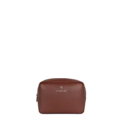 La Zoe - Trousse de toilette en cuir vegan rosewood