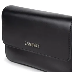 Le Amelie - Sac à main 2-en-1 en cuir vegan noir