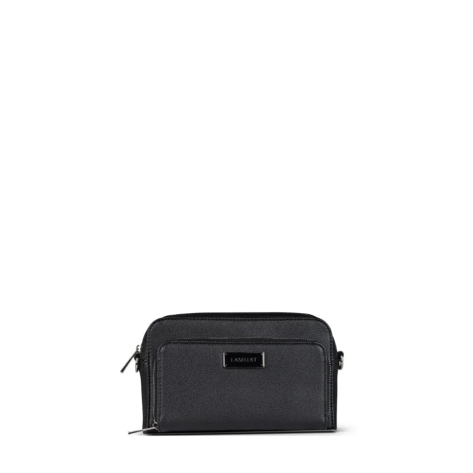 Le Ana - Sac à main 3-en-1 en cuir vegan recyclé noir