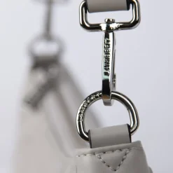 Le Andy - Sac à main 3-en-1 matelassé en cuir vegan granite