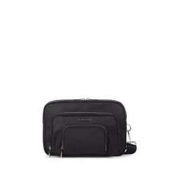 Le Annika - Sac de maternité 2-en-1 en nylon recyclé noir