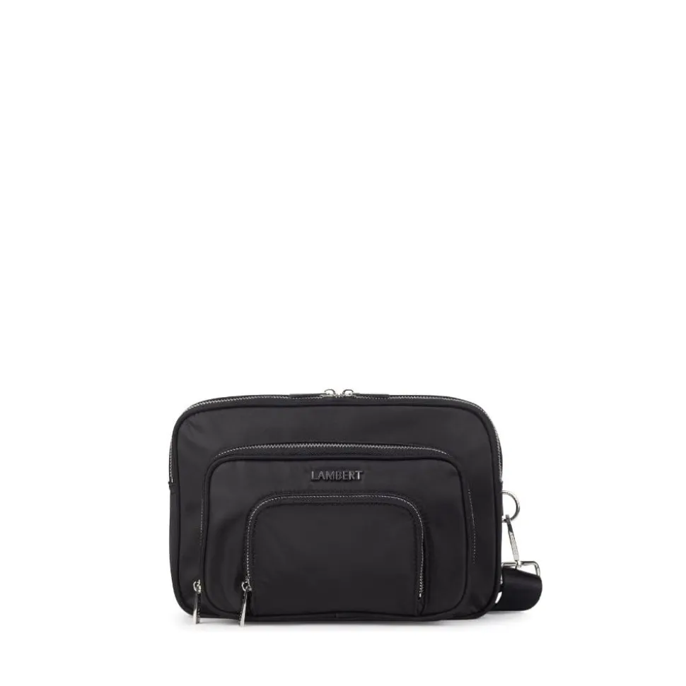 Le Annika - Sac de maternité 2-en-1 en nylon recyclé noir