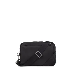 Le Annika - Sac de maternité 2-en-1 en nylon recyclé noir