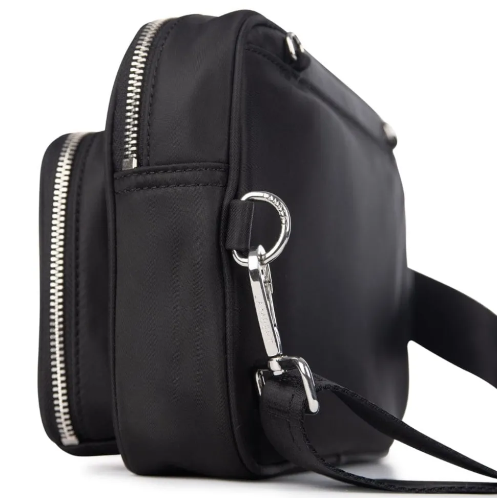 Le Annika - Sac de maternité 2-en-1 en nylon recyclé noir