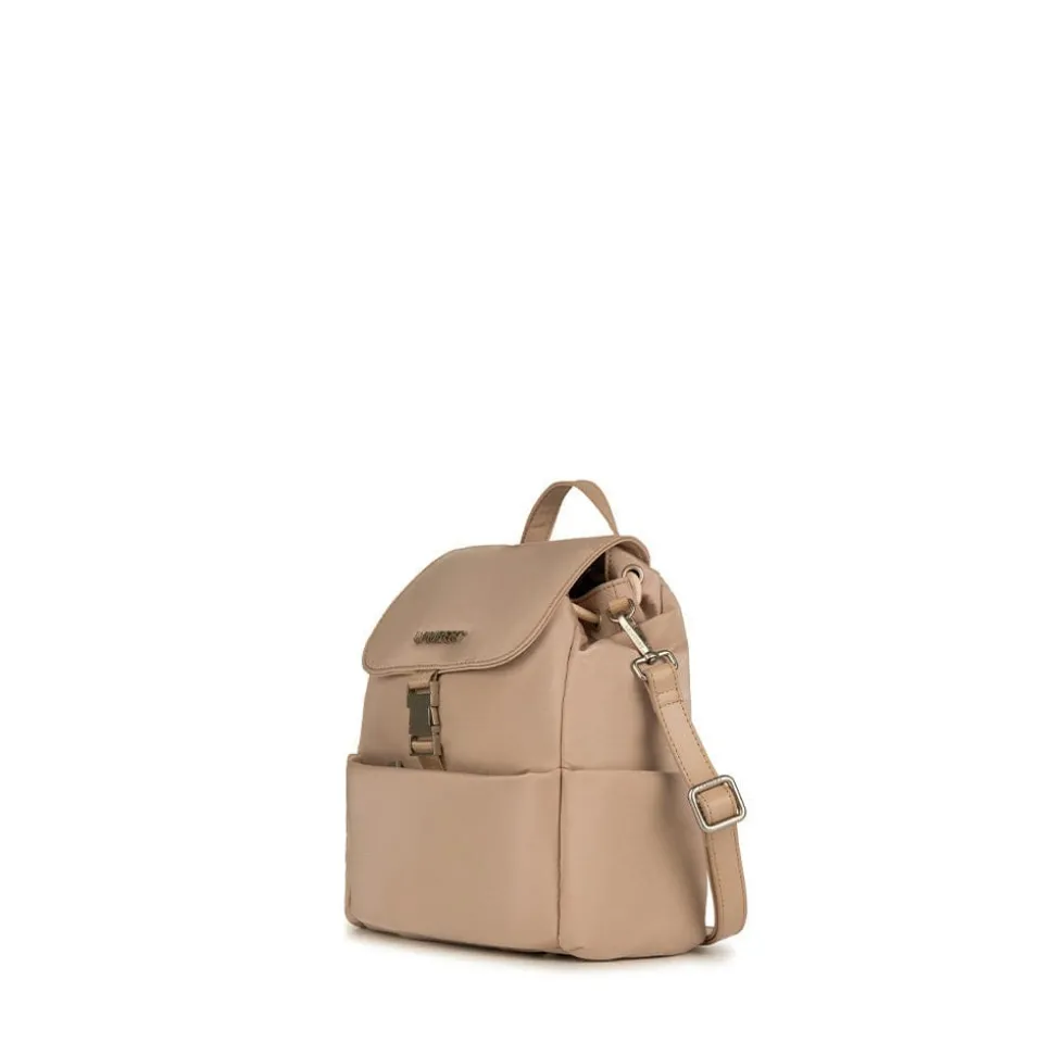 Le Aria - Sac à dos 3-en-1 en nylon recyclé nude