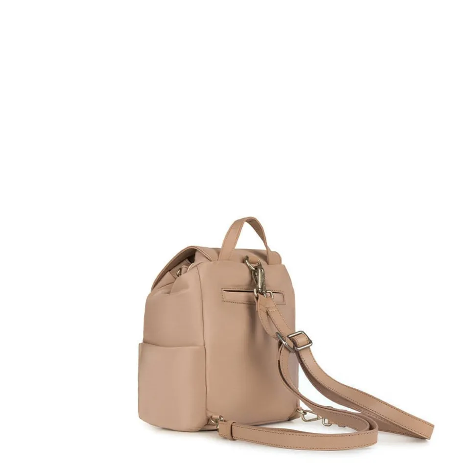 Le Aria - Sac à dos 3-en-1 en nylon recyclé nude