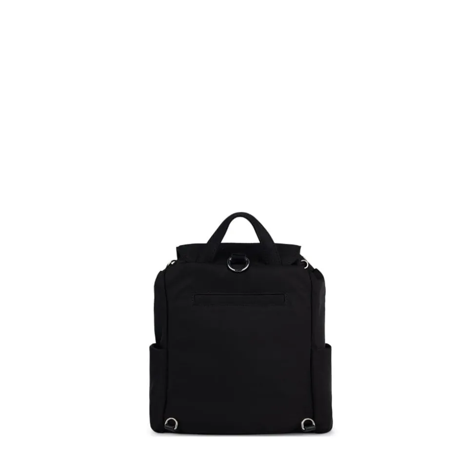 Le Aria - Sac à dos 3-en-1 en nylon noir recyclé