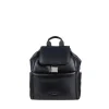 Le Averi - Sac à dos en cuir vegan recyclé puffy noir
