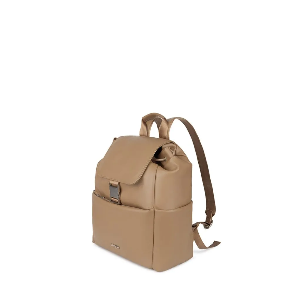 Le Averi - Sac à dos en cuir vegan recyclé puffy downtown