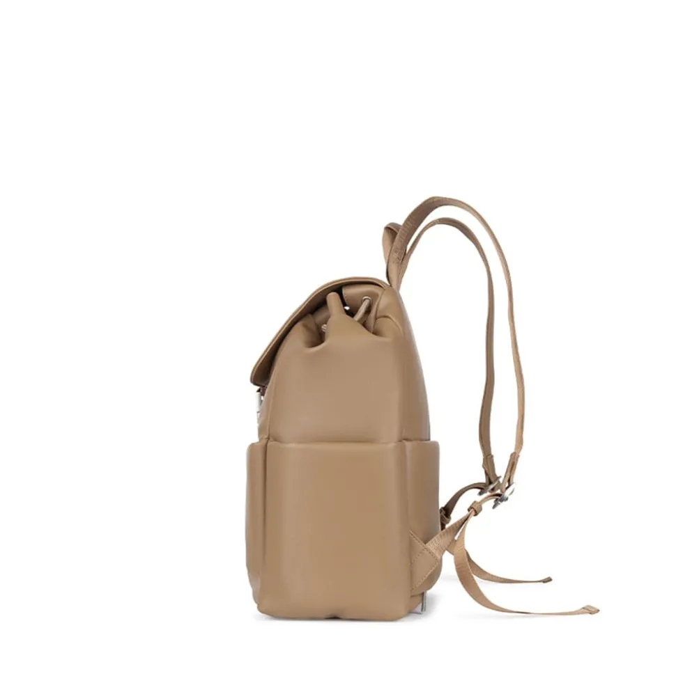 Le Averi - Sac à dos en cuir vegan recyclé puffy downtown