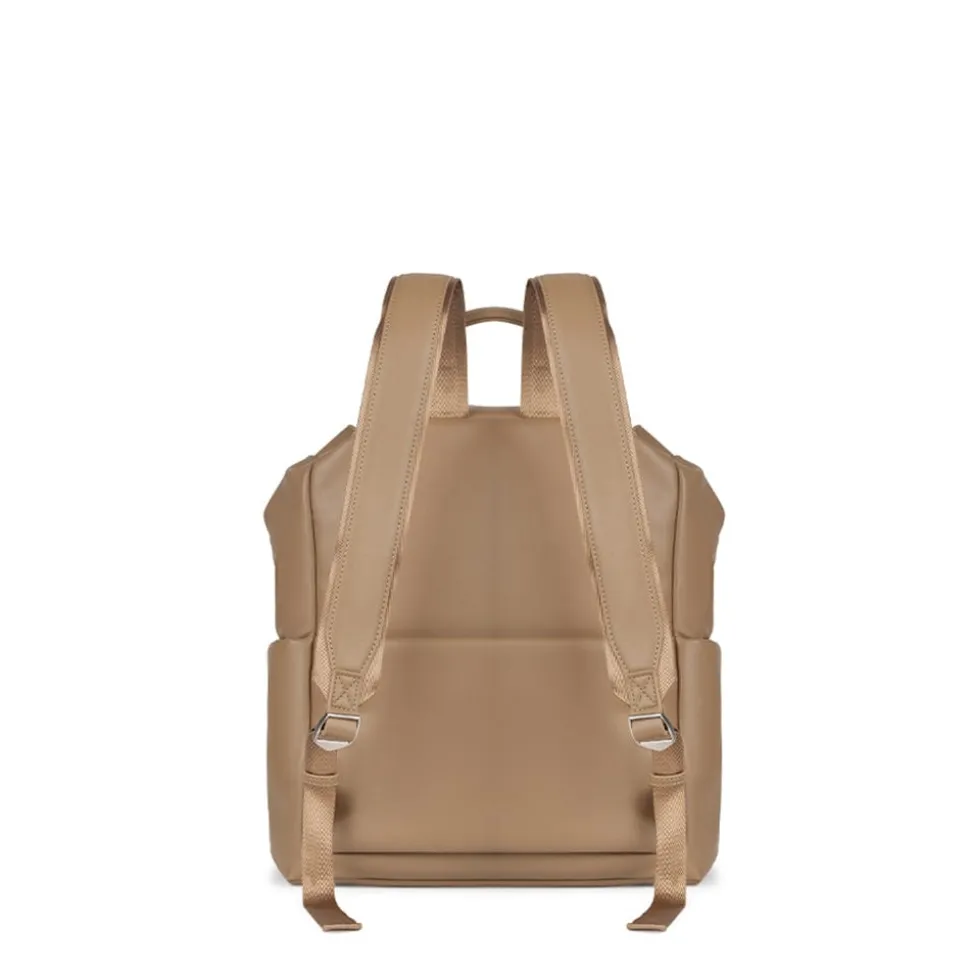 Le Averi - Sac à dos en cuir vegan recyclé puffy downtown
