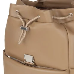 Le Averi - Sac à dos en cuir vegan recyclé puffy downtown
