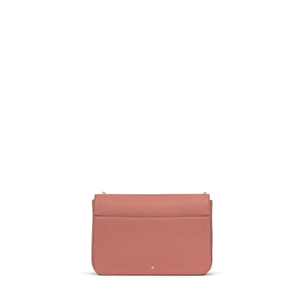 Le Bianca - Sac à main 2-en-1 en cuir vegan petal