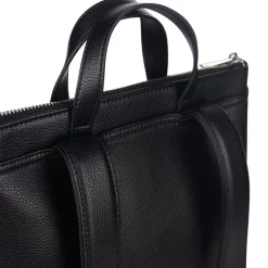 Le Billie - Sac à dos en cuir vegan noir recyclé