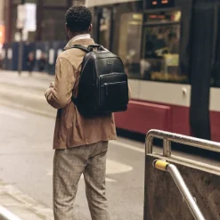 Le Blake - Sac à dos en cuir vegan noir