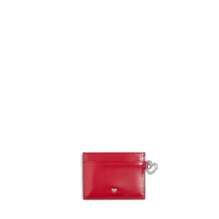 Le Bliss - Porte-cartes en cuir vegan ruby
