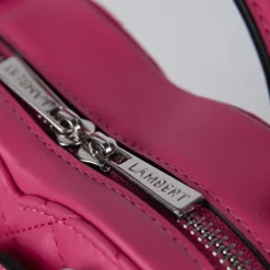 Le Cailli - Sac à main coeur 2-en-1 en cuir vegan wildrose