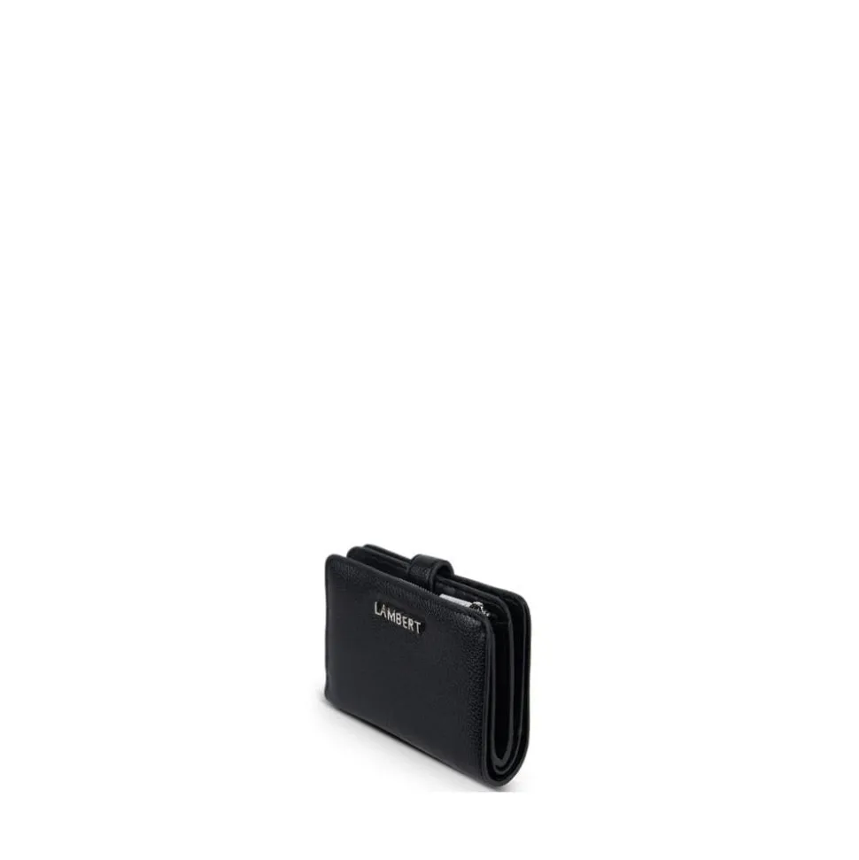 Le Carly - Portefeuille en cuir vegan noir