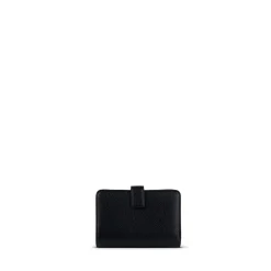 Le Carly - Portefeuille en cuir vegan noir