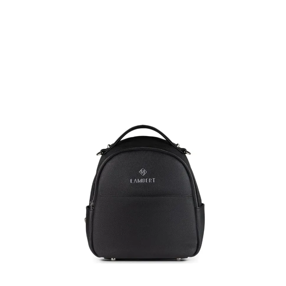 Le Charlie- Sac à main 3-en-1 en cuir vegan noir