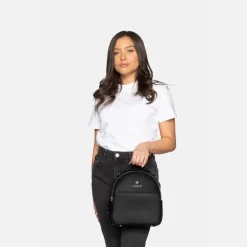 Le Charlie- Sac à main 3-en-1 en cuir vegan noir