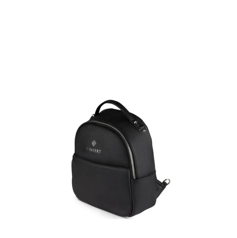 Le Charlie- Sac à main 3-en-1 en cuir vegan noir