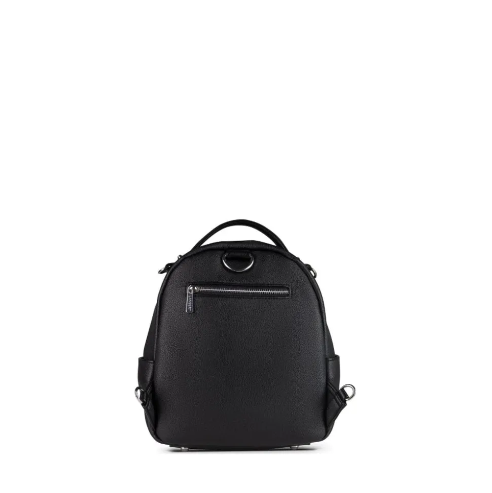 Le Charlie- Sac à main 3-en-1 en cuir vegan noir
