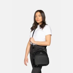 Le Charlie- Sac à main 3-en-1 en cuir vegan noir