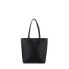 Le Claire - Sac fourre-tout en cuir vegan noir recyclé