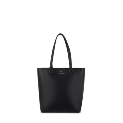 Le Claire - Sac fourre-tout en cuir vegan noir recyclé
