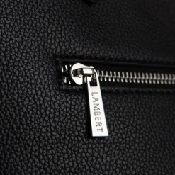 Le Claire - Sac fourre-tout en cuir vegan noir recyclé