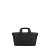 Le Daisy - Console de poussette en cuir vegan noir