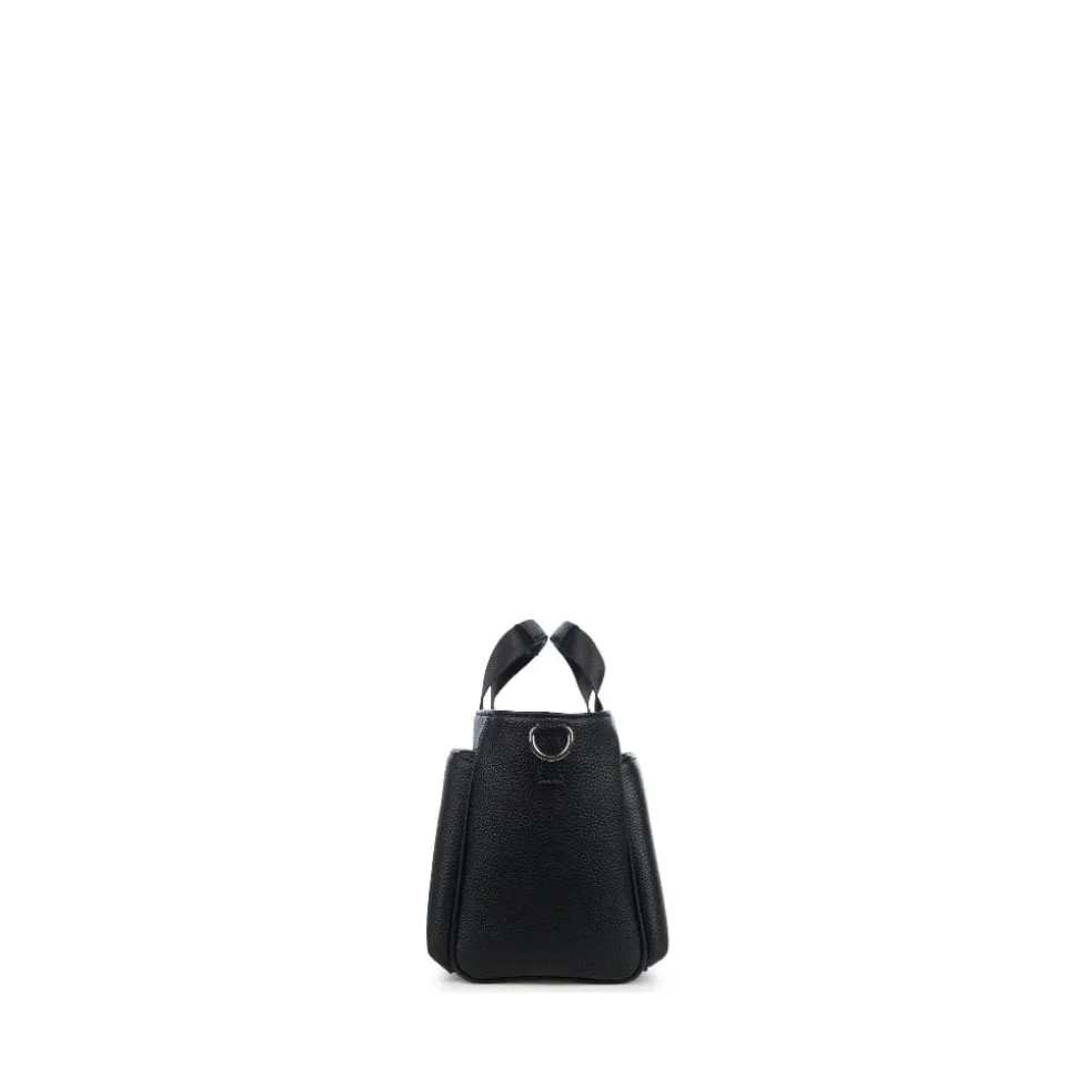 Le Daisy - Console de poussette en cuir vegan noir