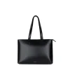 Le Danyka - Sac fourre-tout en cuir vegan noir