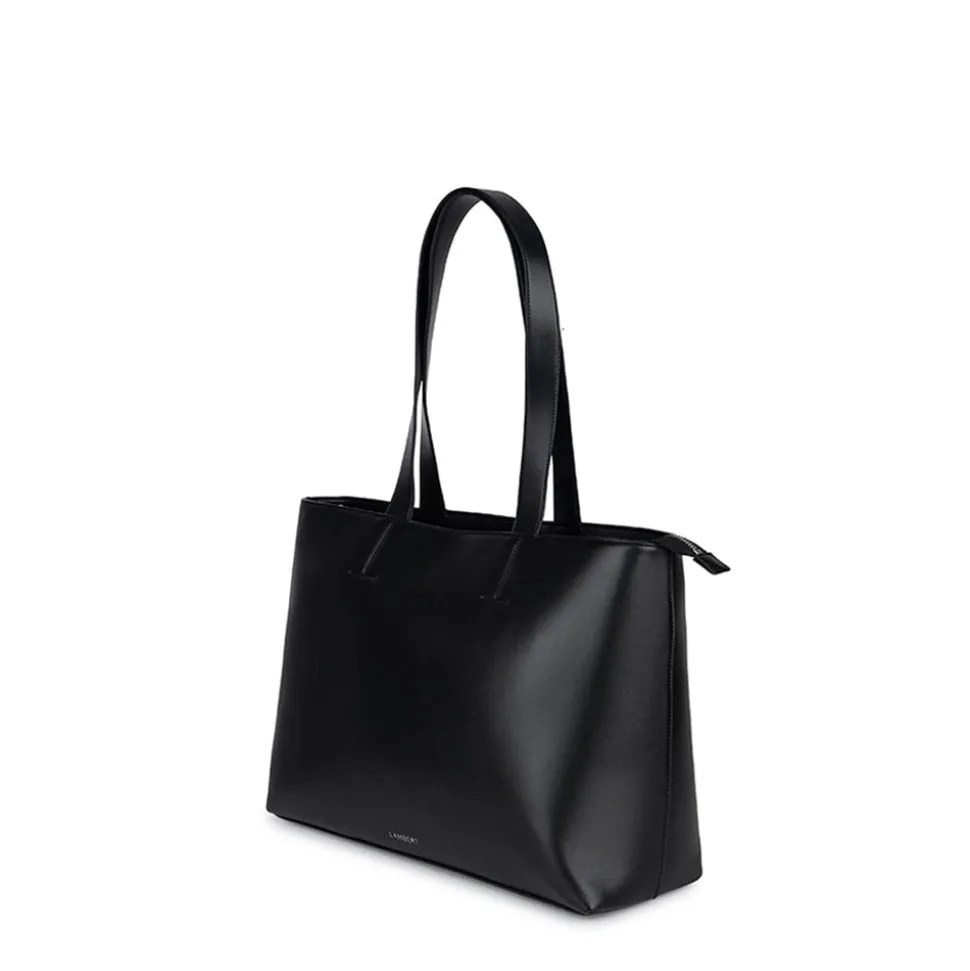 Le Danyka - Sac fourre-tout en cuir vegan noir