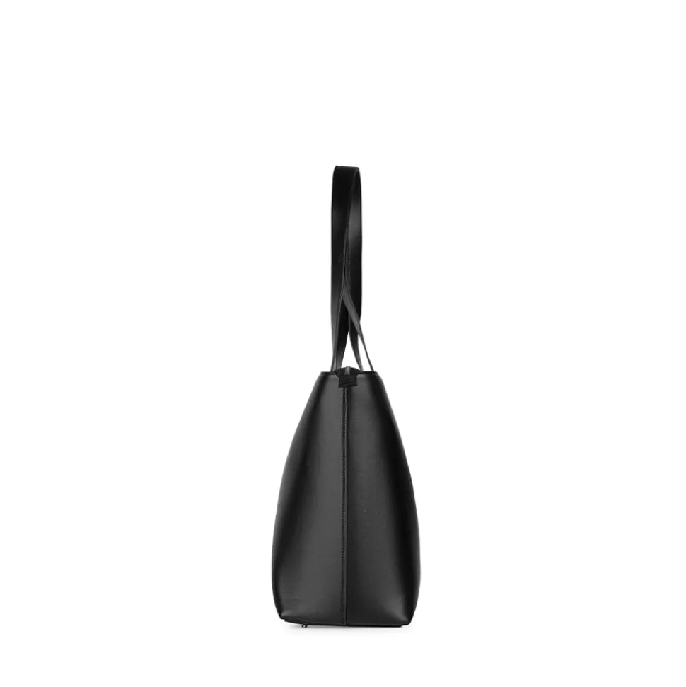 Le Danyka - Sac fourre-tout en cuir vegan noir