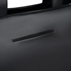 Le Danyka - Sac fourre-tout en cuir vegan noir