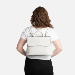 Le Elen - Sac à main 3-en-1 en cuir vegan coconut milk