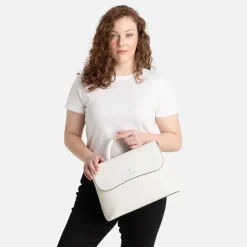 Le Elen - Sac à main 3-en-1 en cuir vegan coconut milk