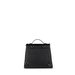 Le Elie - Sac à main 3-en-1 en cuir vegan noir