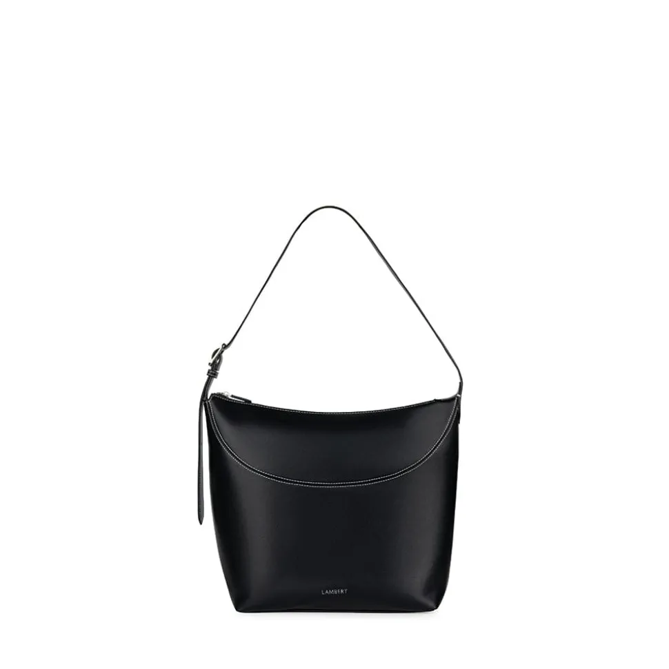 Le Elody - Sac fourre-tout en cuir vegan noir